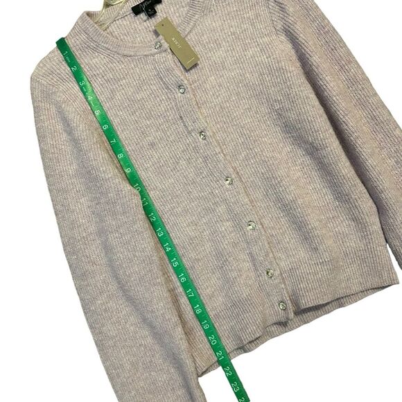 J. CREW NWT Long Sleeve Jeweled Button Wool/Alpaca Cardigan *Supersoft Yarn S - Picture 9 of 14